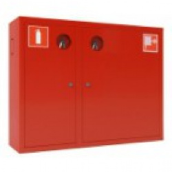 Шкаф пожарный ШПК-315НЗ (навесной,закрытый),красный/белый,универсальный