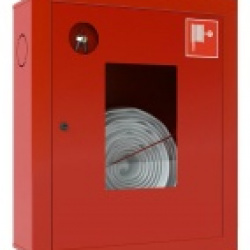 Шкаф пожарный ШПК-310ВО (встр.,откр.),белый/красный, тип:Пр/Лев