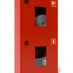 Шкаф пожарный ШПК-320-12НО (навесной,открытый),красный/белый, тип:Пр/Лев