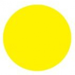 Осторожно! (Пленка 150 x 150) желтый круг