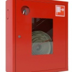 Шкаф пожарный ШПК-310НО (навесной,откр.),белый/красный, универсальный