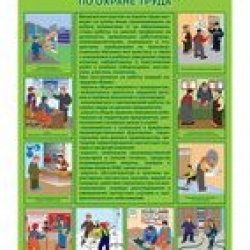 Плакат «Вводный инструктаж по охране труда» (594 х 420 мм)