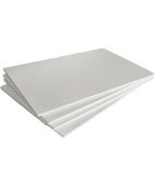 Пластик белый для знаков (150 x 300) 2-3 мм фото 1